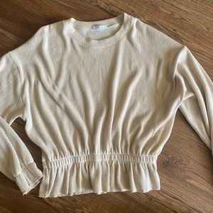Zara Ribbed Top